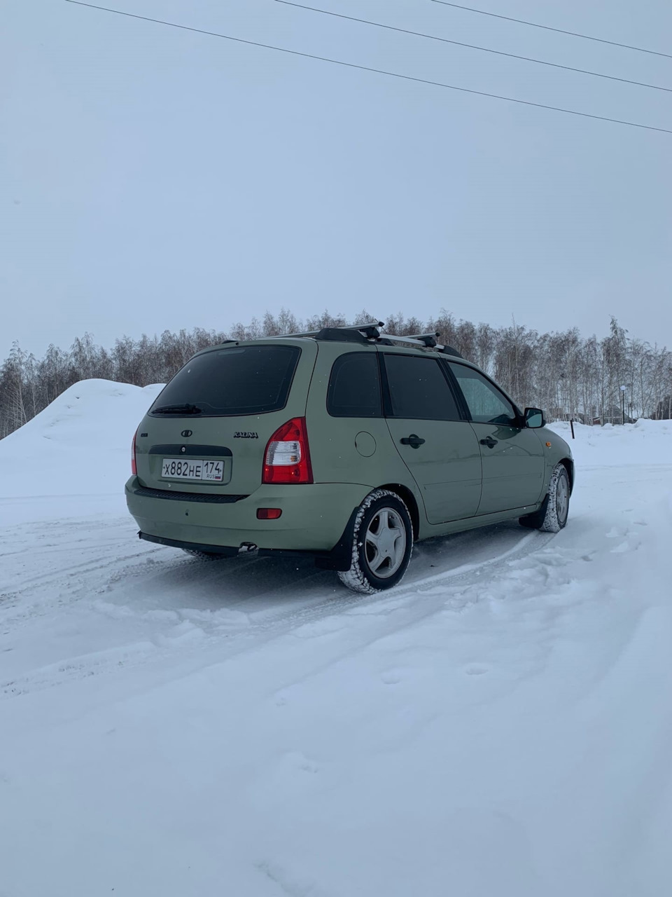 Тhe first entry. С чего то надо начинать — Lada Калина универсал, 1,6 л,  2011 года | фотография | DRIVE2