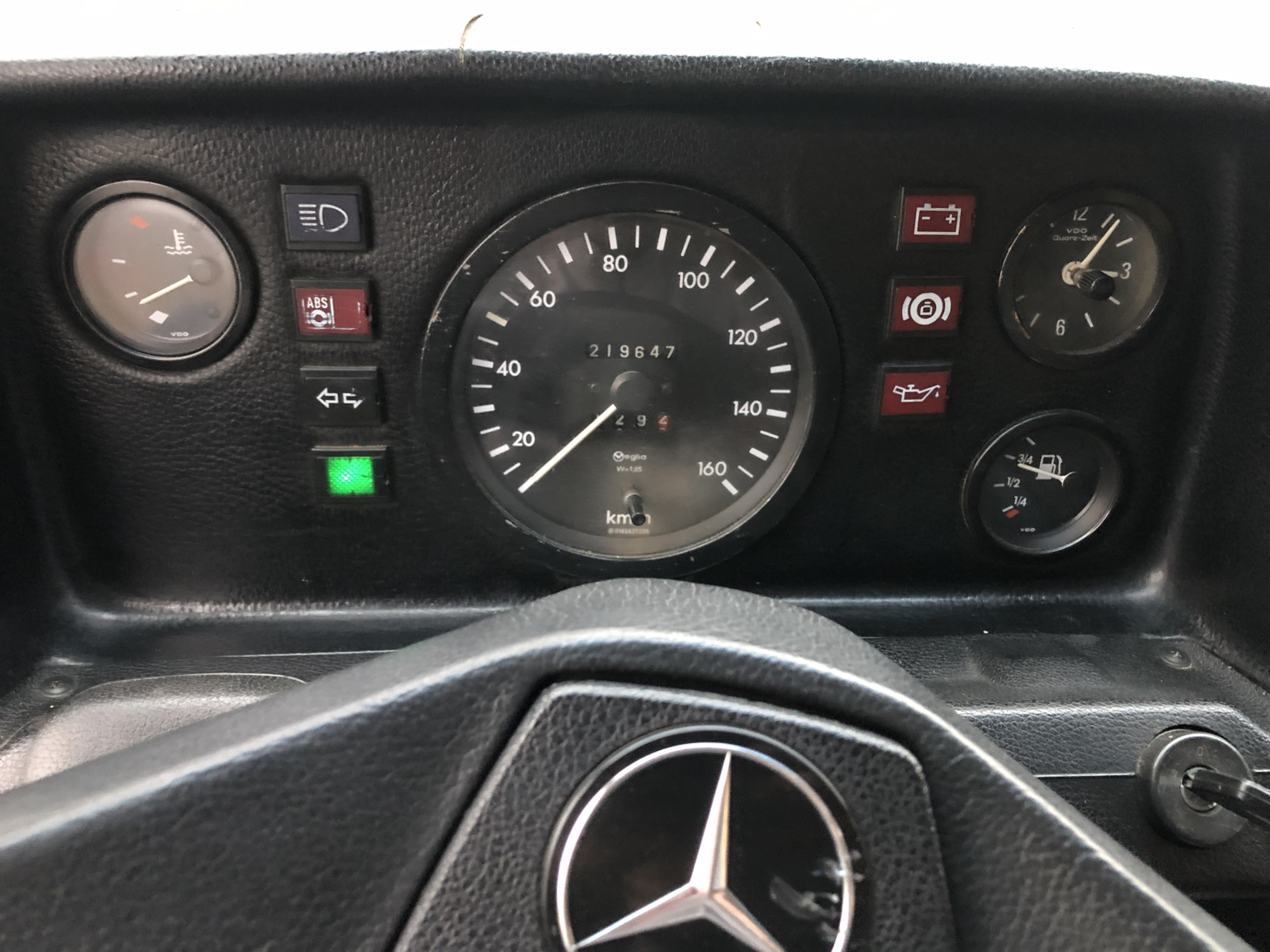 Вопросы по лампам панели приборов. — Mercedes-Benz T1, 2,3 л, 1995 года ...
