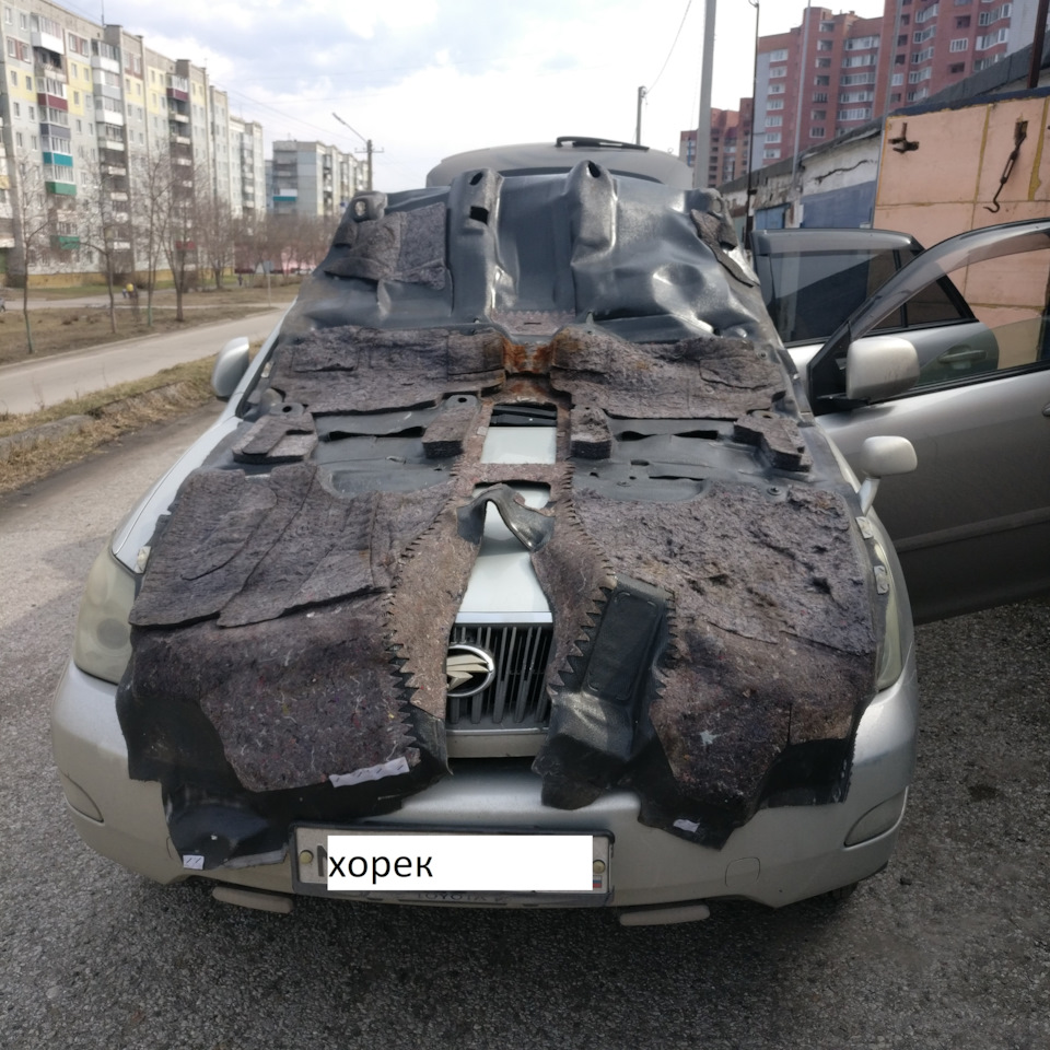 Судно дало течь — Toyota Harrier (2G), 2,4 л, 2003 года | своими руками |  DRIVE2