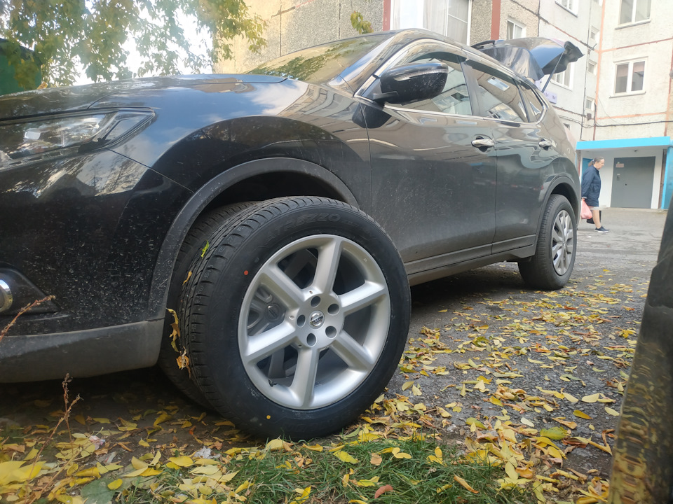 Новые колеса на лето — Nissan X-Trail III (t32), 2 л, 2017 года | шины ...