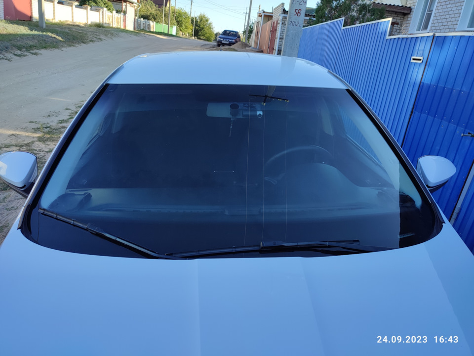 Дефлектор (водосток) лобового стекла — Skoda Octavia A7 Mk3, 1,6 л ...