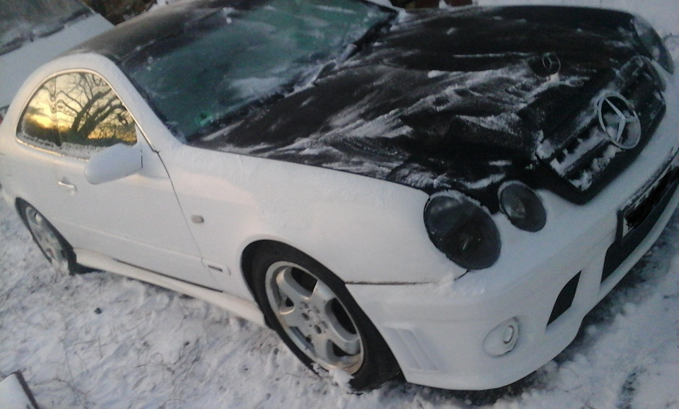 Пленка — Mercedes-Benz CLK (W208), 2,3 л, 1998 года | своими руками ...