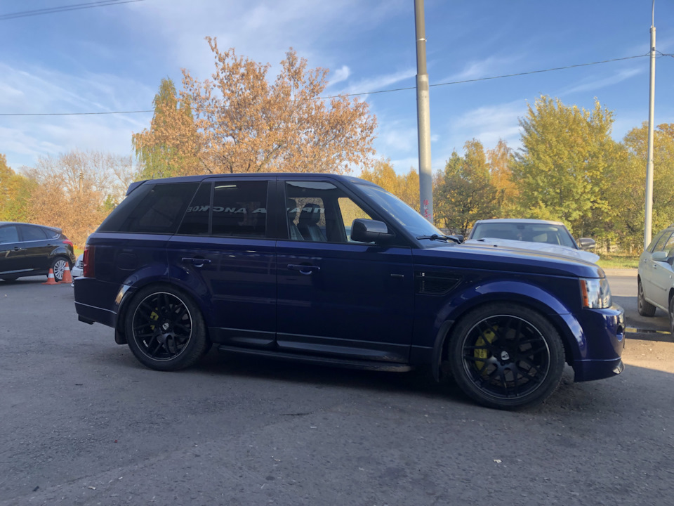 Переобулся в зиму — Land Rover Range Rover Sport (1G), 3 л, 2009 года ...