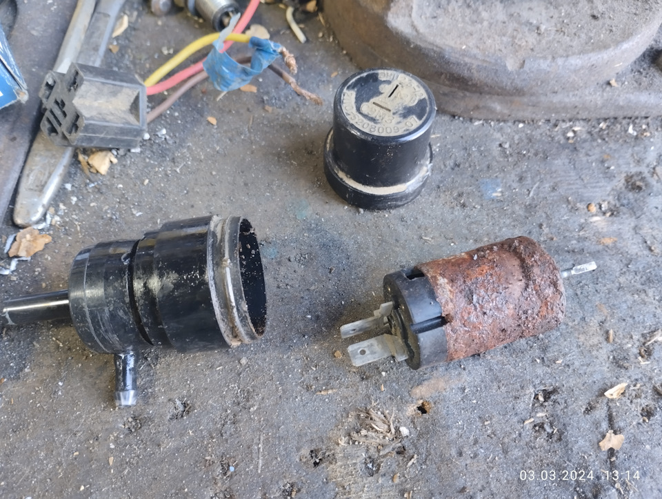 Ремонт моторчика омывателя Калина за 15 минут. — Lada Калина хэтчбек, 1 ...