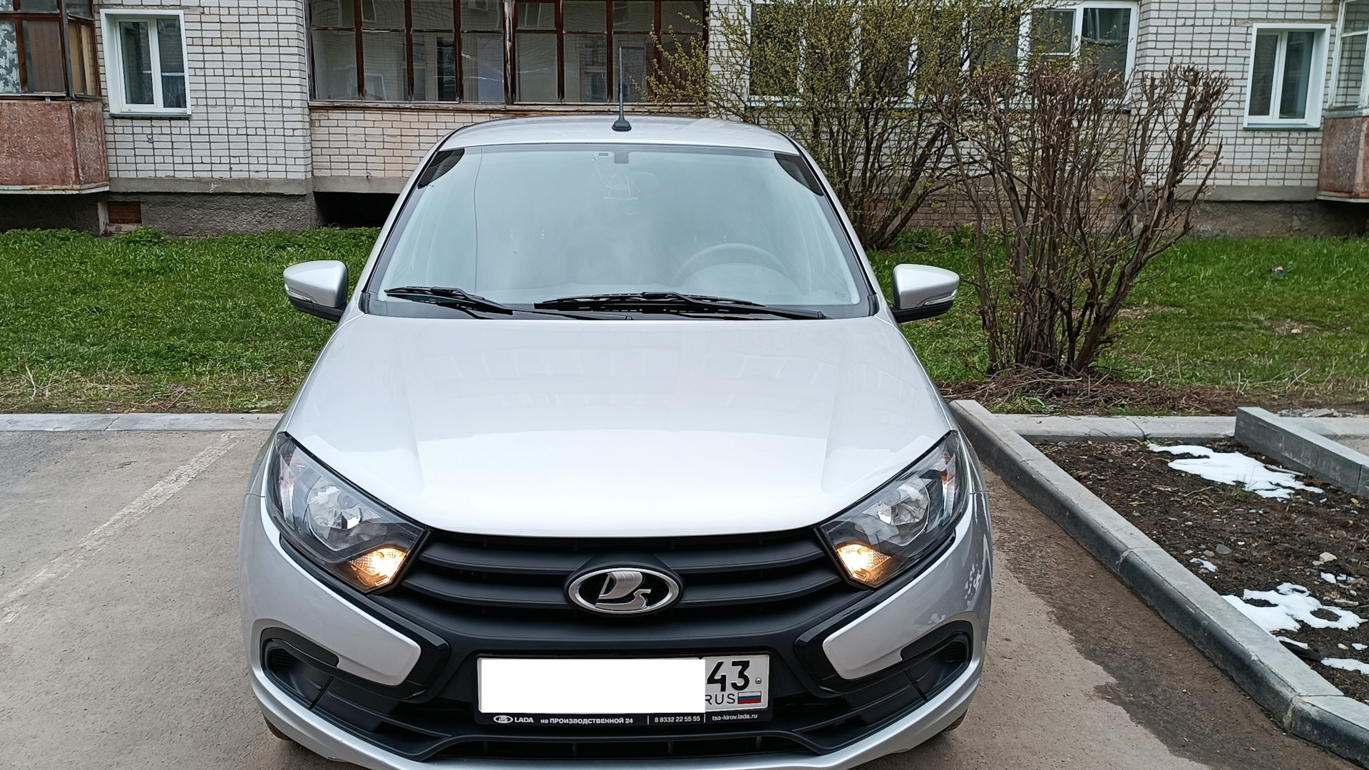 Lada Гранта (2G) FL 1.6 бензиновый 2022 | Груня на DRIVE2