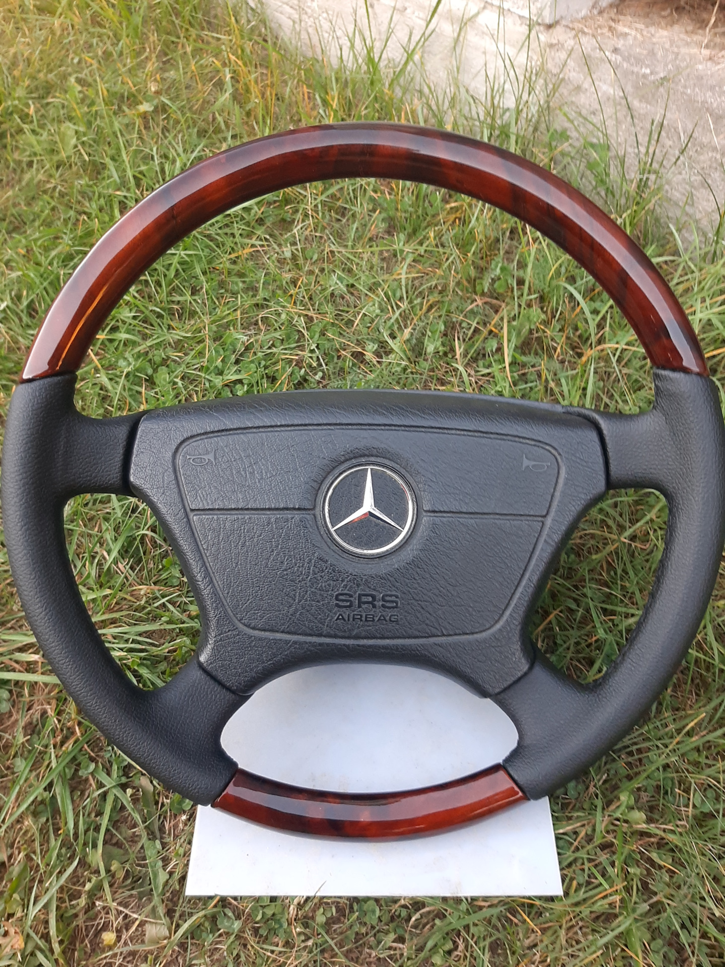 Руль с деревянными вставками мерседес w124 — Mercedes-Benz E-Class ...