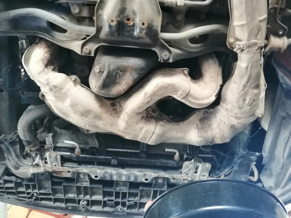 №1 Замена термостата — Subaru Impreza (GE, GH), 2 л, 2008 года | визит ...