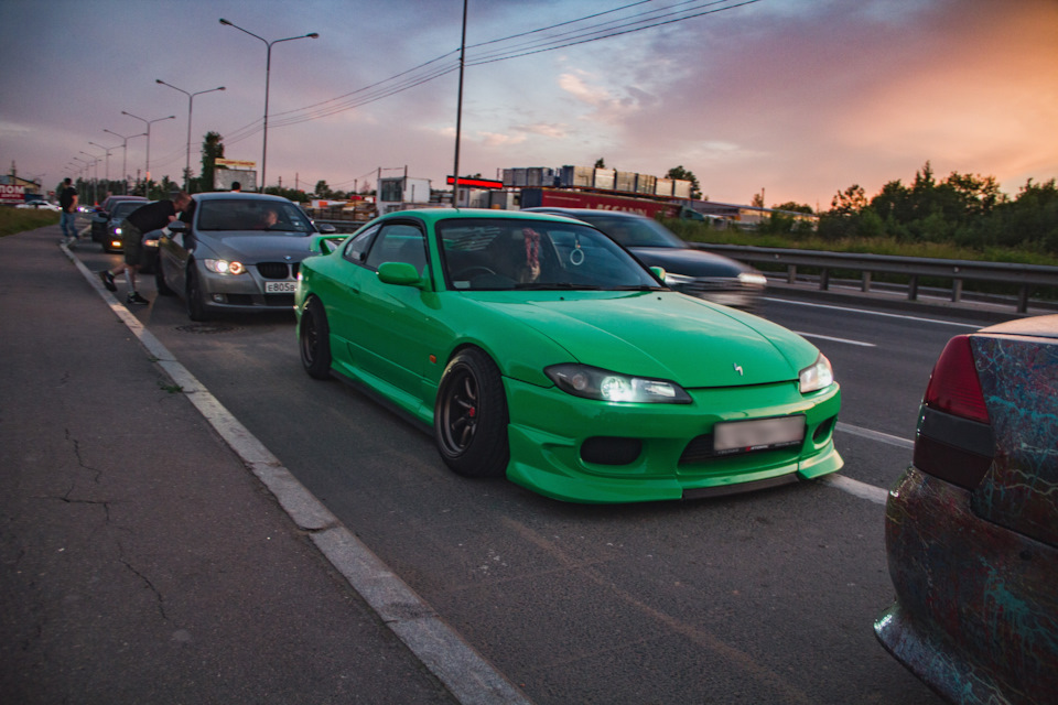 Nissan Silvia s14 Green