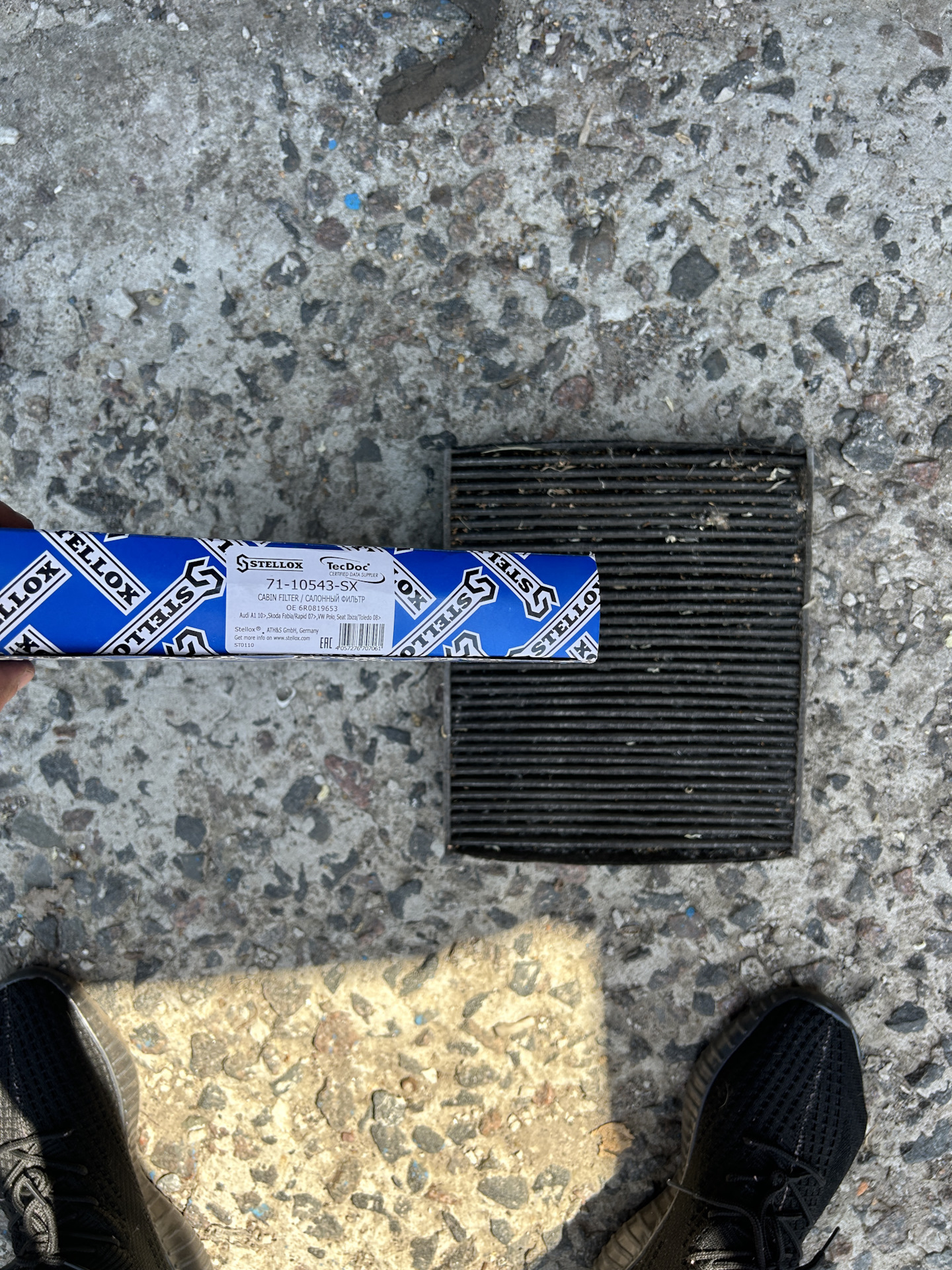 Замена воздушного и салонного фильтра. — Volkswagen Polo liftback, 1,6 ...