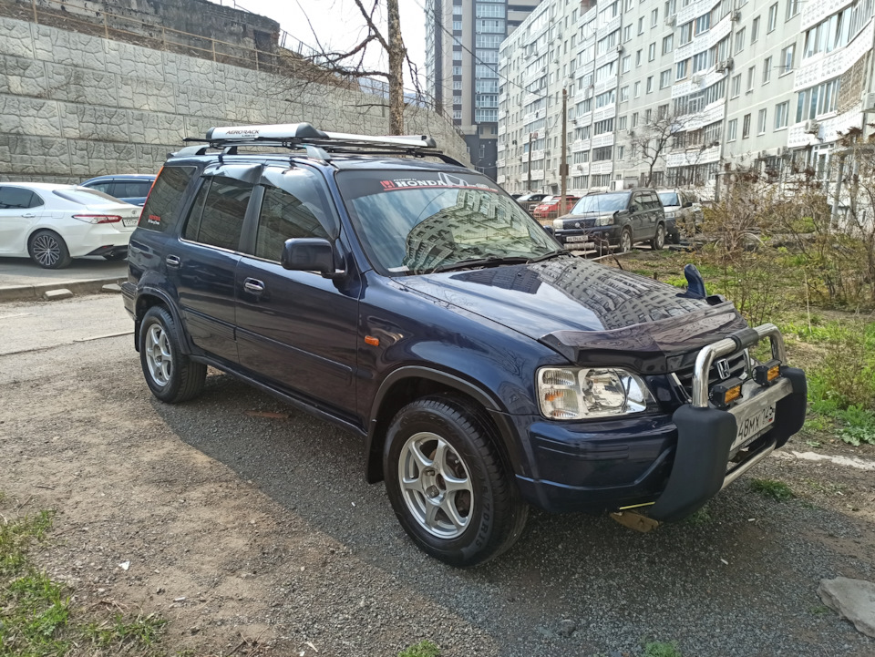 Установка багажника на крышу — Honda CR-V (RD1/RD2), 2 л, 1996 года ...