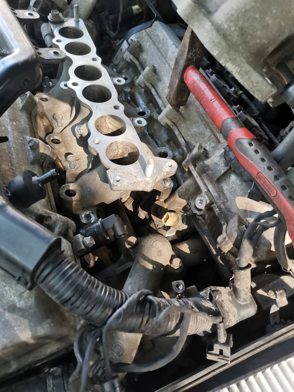 Замена клапана CVVT — Hyundai Grandeur (TG), 2,7 л, 2008 года ...