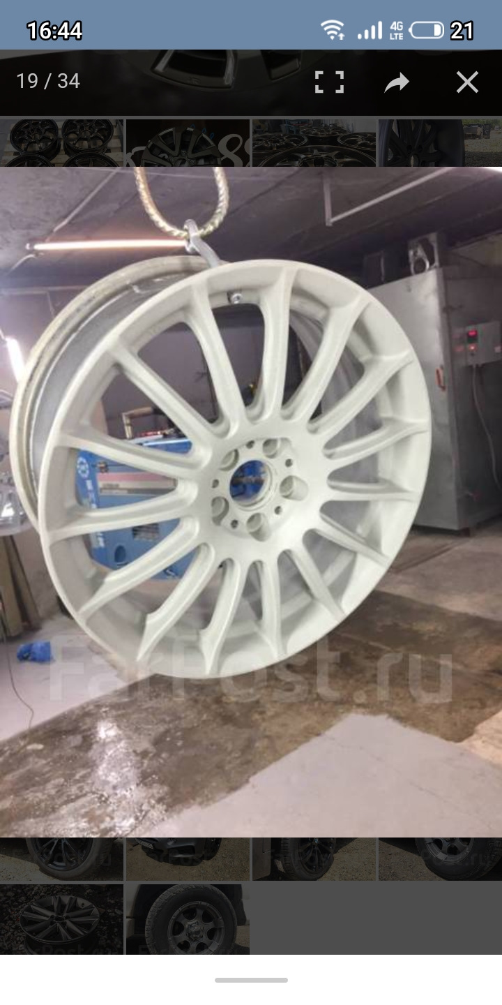 Чем лучше обновить и покрасить литые диски? — Toyota Ractis (1G), 1,5 л ...