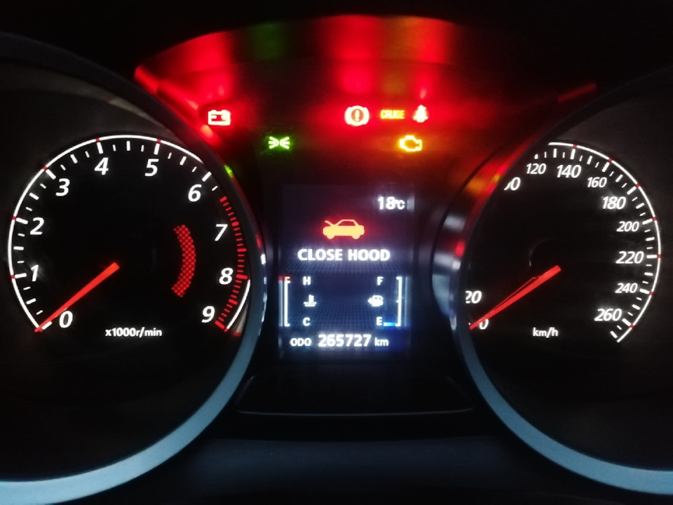 Установил штатный концевик капота — Mitsubishi Lancer X, 1,8 л, 2008 ...