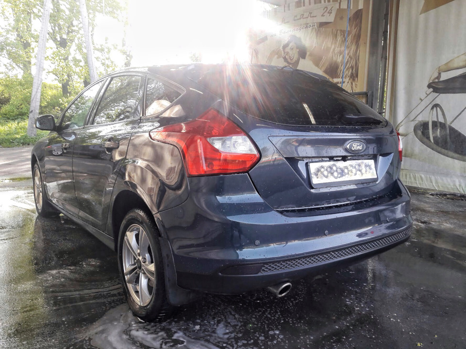По дороге домой очень захотелось освежиться ))) — Ford Focus Hatchback III