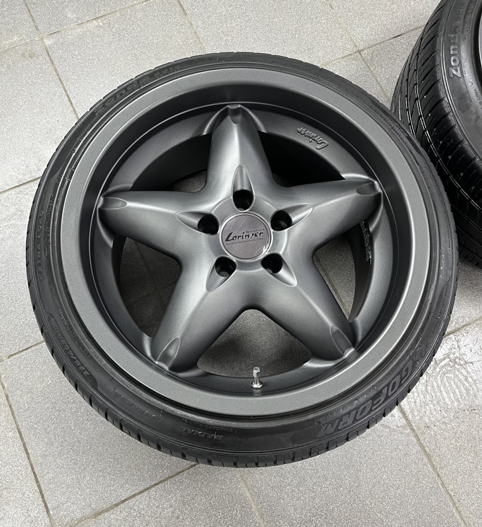 Диски Lorinser rs3 чёрный графит — Volkswagen Golf Mk5, 1,4 л, 2007 ...