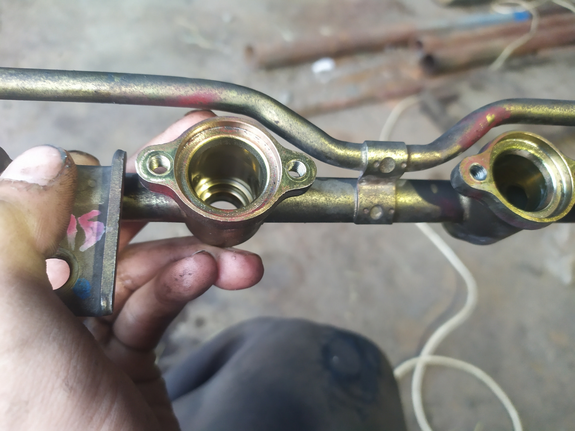 Чистка(промывка) форсунок с боковой подачей — Nissan Wingroad (Y10), 1 ...