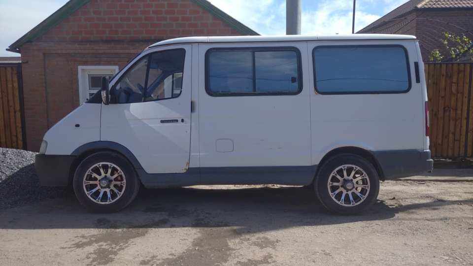 Диски литые Поменял зимнюю на летнюю — ГАЗ Соболь, 2,3 л, 2002 года ...