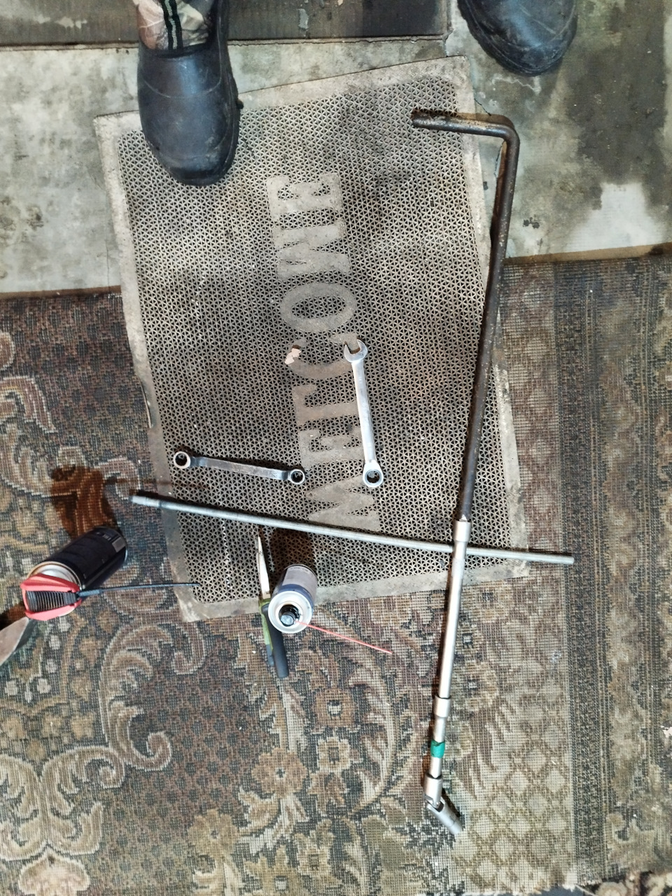 Замена втулок стаба — KIA Sorento (2G), 2,2 л, 2011 года | расходники ...