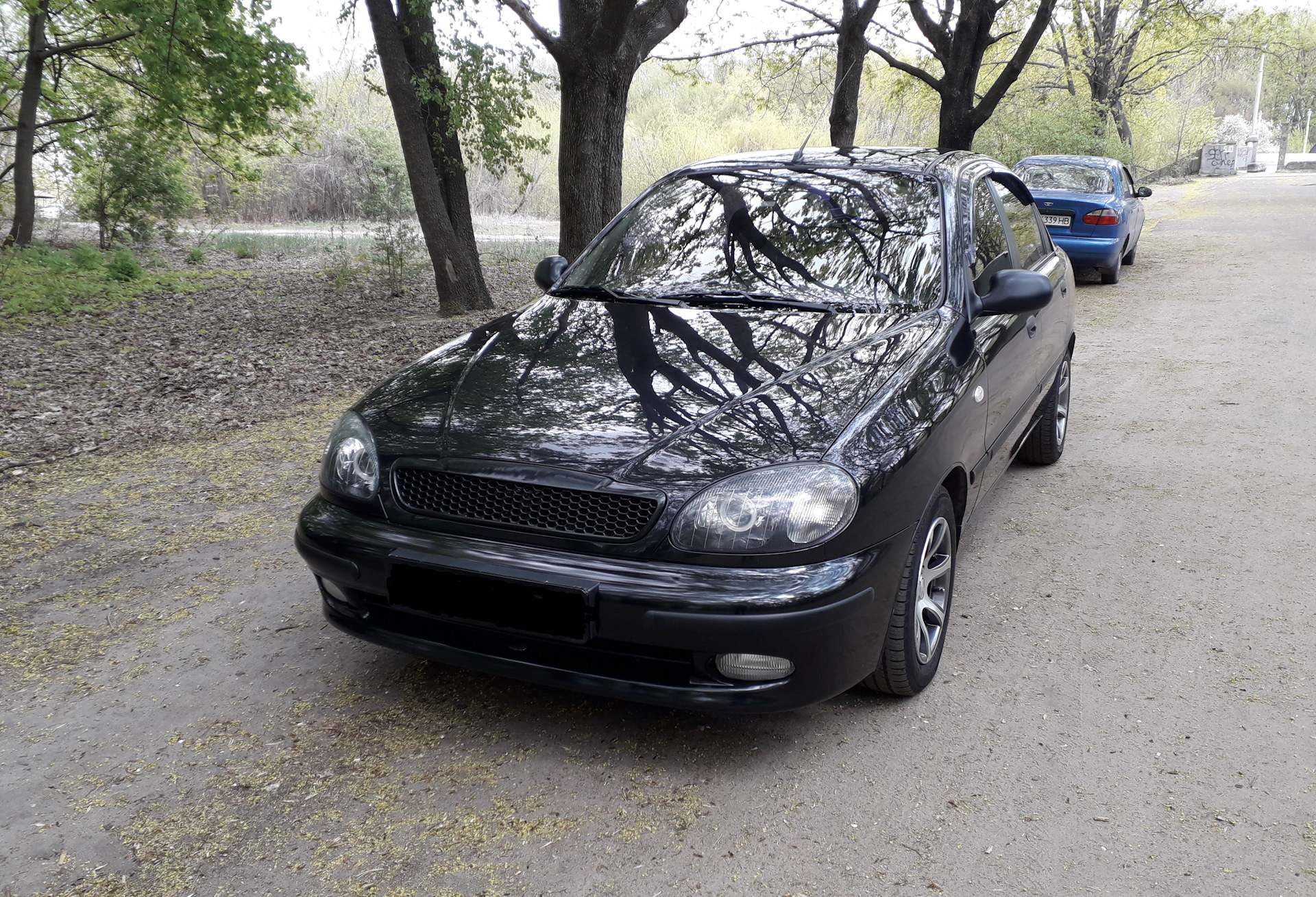 Daewoo lanos черный