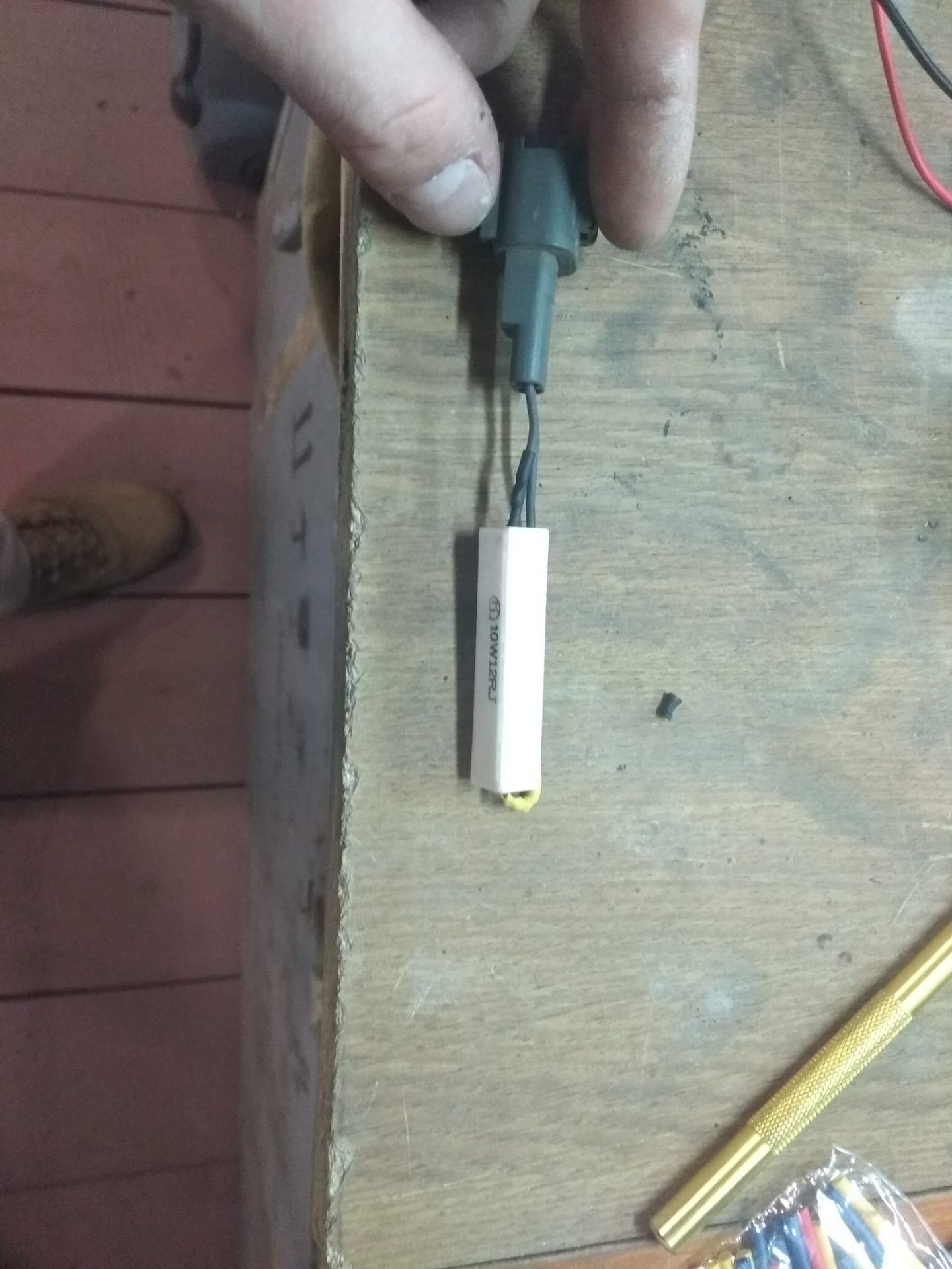 #9 замена понижающего резистора АКПП - Nissan Maxima QX (A33), 3 л, 2005 года эл