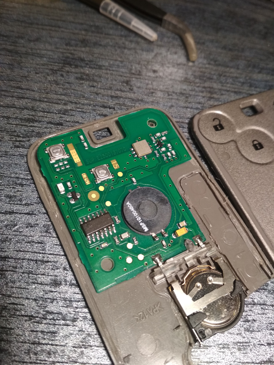 Перепайка чипа из моей карты в б/у оригинальную карту. — Renault Laguna ...