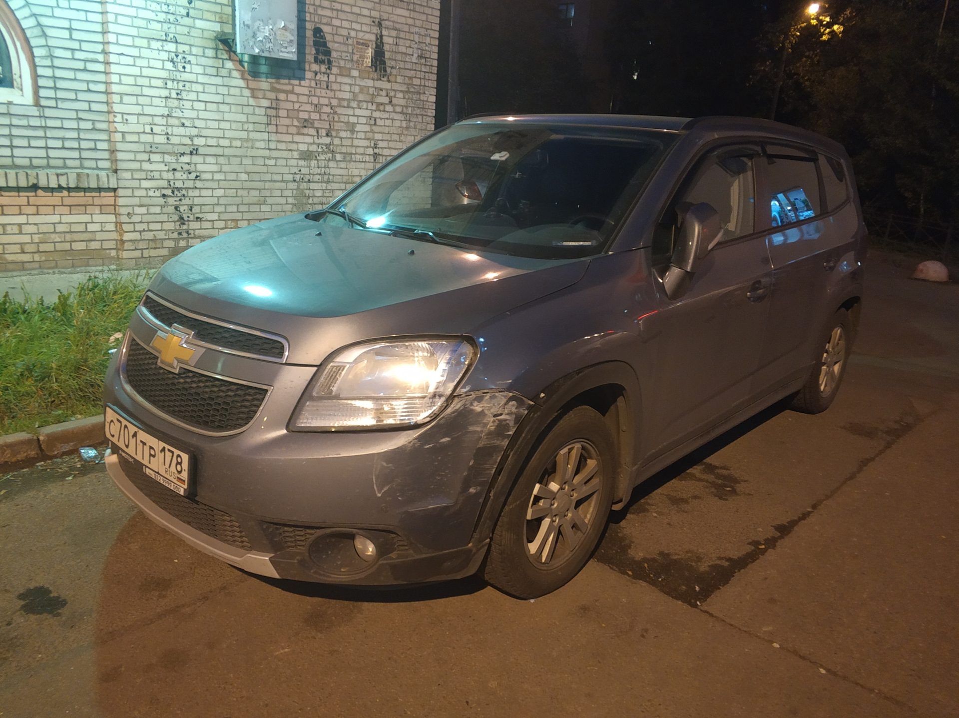 Опять обижают Панду — Chevrolet Orlando (1G), 1,8 л, 2014 года | ДТП |  DRIVE2