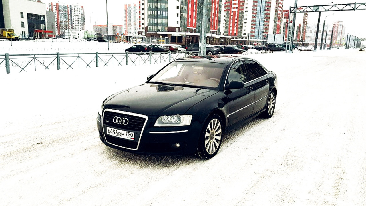 Audi A8 (D3) 3.0 дизельный 2007 | UBER BLACK на DRIVE2