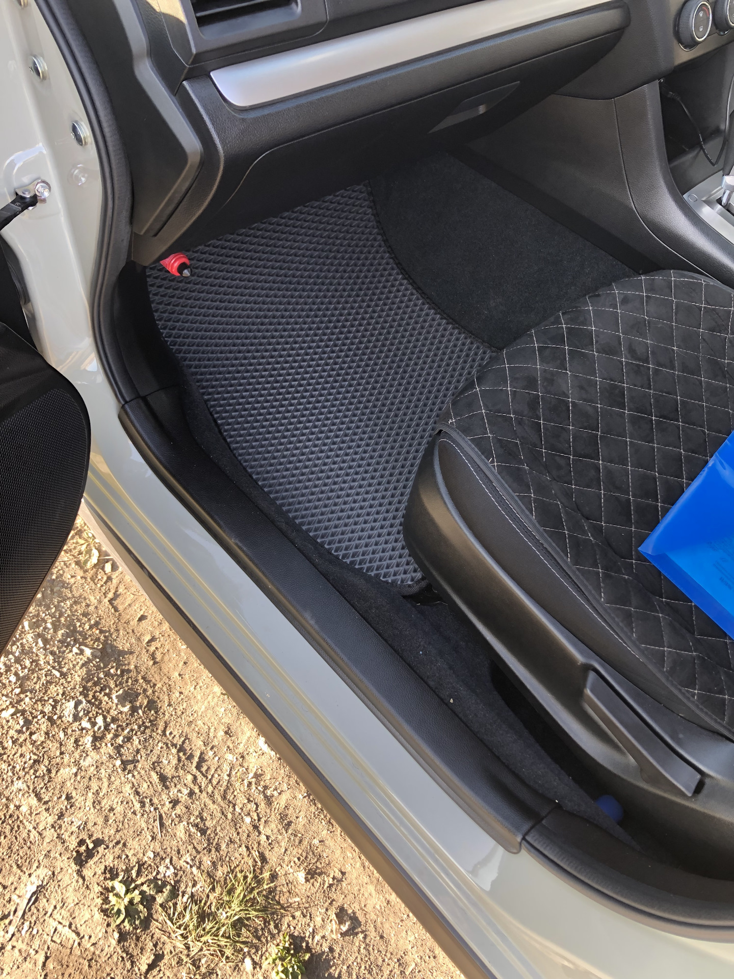 Нано-коврики — Subaru XV (1G), 2 л, 2013 года | аксессуары | DRIVE2