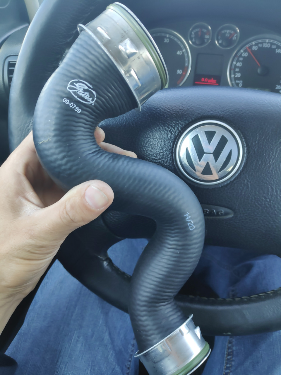 Засвистел моторчик) — Volkswagen Passat Variant (B5), 1,9 л, 2003 года ...