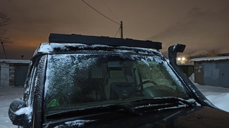Чехол для светодиодной балки. — Land Rover Discovery II, 2,5 л, 2003 ...