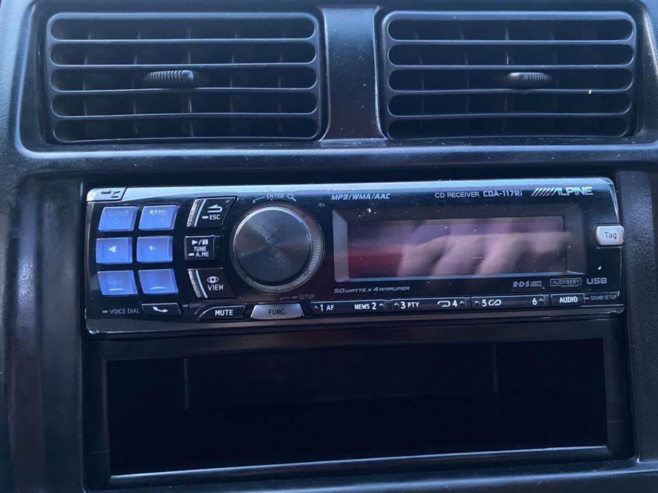 alpine 117ri+ KCE250 — Toyota Caldina (190), 2,2 л, 2000 года ...