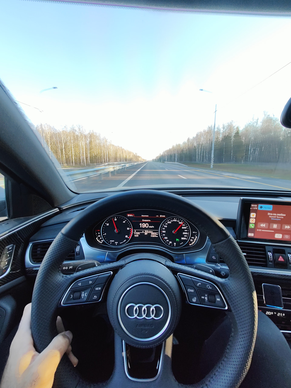 Опробовал новую дорогу Москва — Казань — Audi A6 (C7), 3 л, 2015 года |  путешествие | DRIVE2