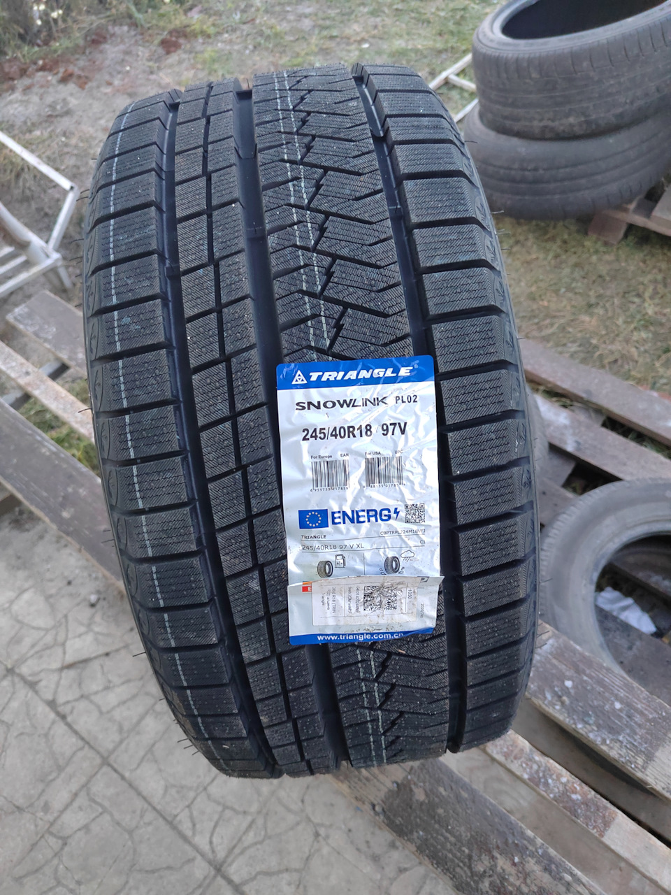 Зимняя резина Triangle Snowlink pl02 — Audi A5 Sportback (1G), 2 л ...