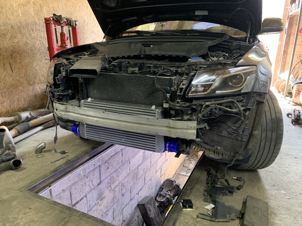 Нужно большое охлаждение — Audi Q5 (1G), 2 л, 2012 года | тюнинг | DRIVE2