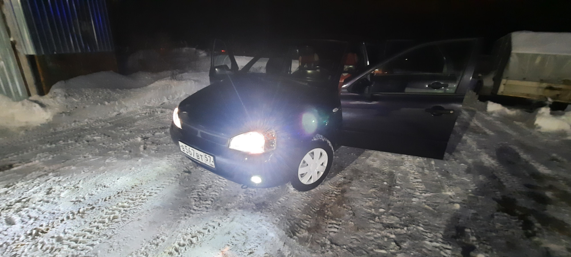 Гранта тоннель с подстаканниками — Lada Калина Хэтчбек (1G), 1,6 л ...