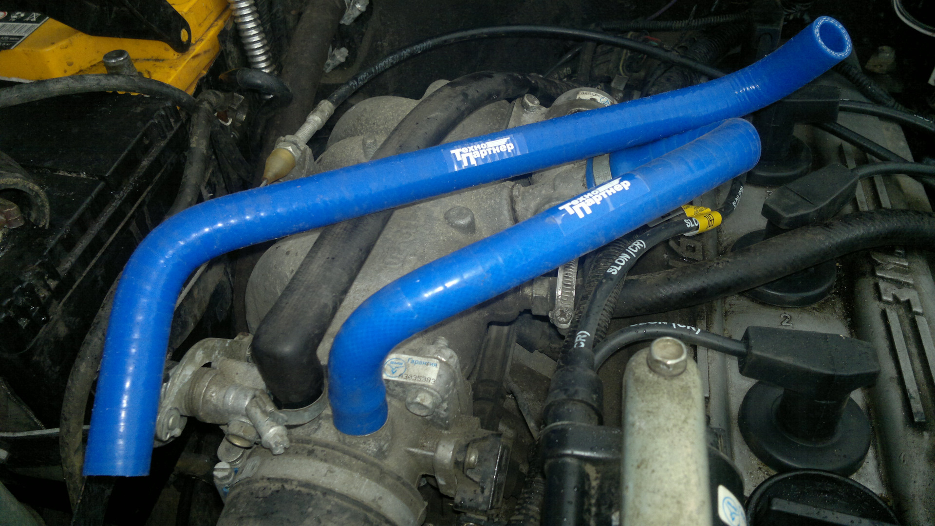 Замена патрубков охлаждения и рециркуляции на силикон, не всё пошло ...