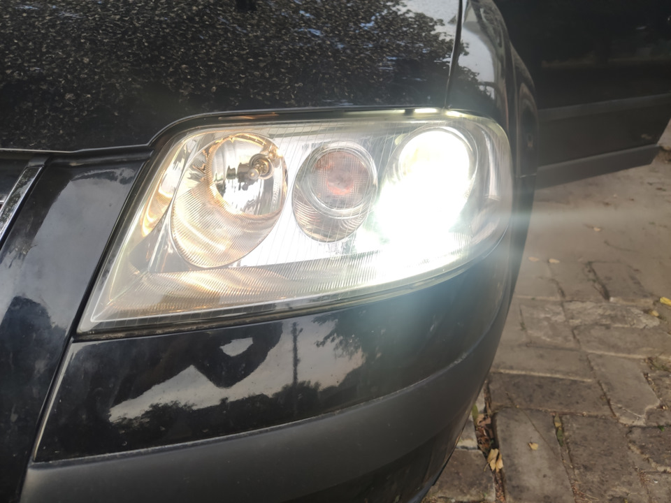 ксеноновые фары) — Volkswagen Passat B5, 1,6 л, 2002 года | тюнинг | DRIVE2