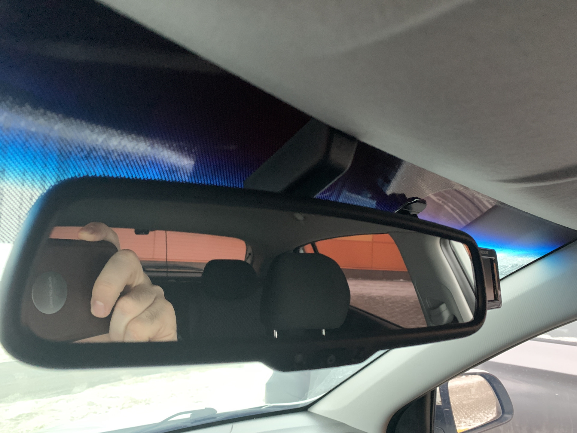 Зеркало заднего вида — KIA Rio X-Line, 1,6 л, 2018 года | тюнинг | DRIVE2