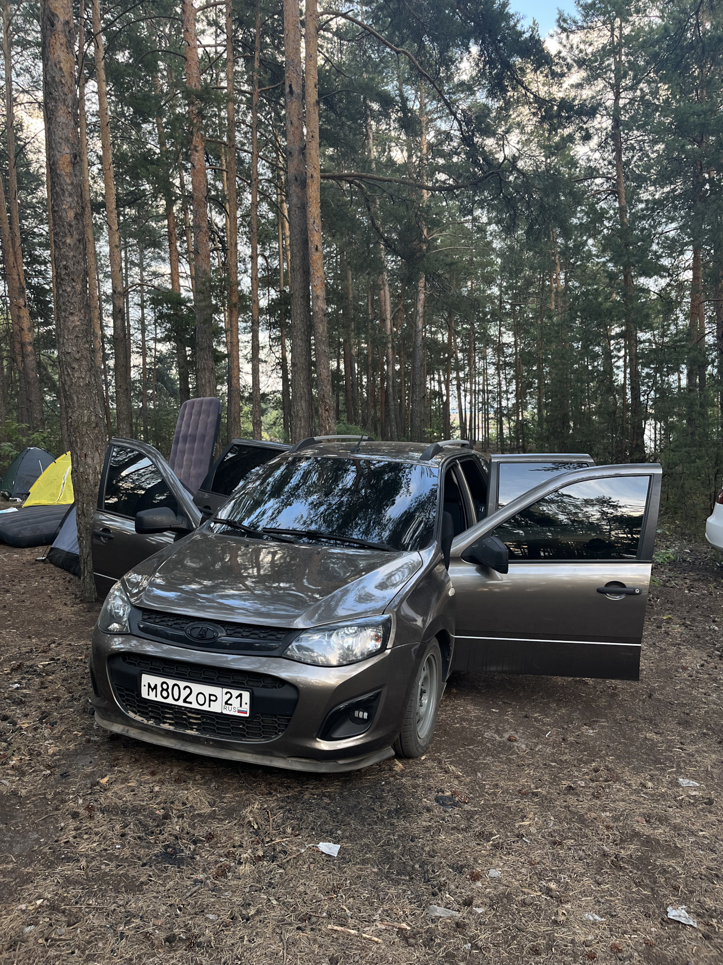 Просто калина. Просто в тонере. — Lada Калина Универсал (2G), 1,6 л ...