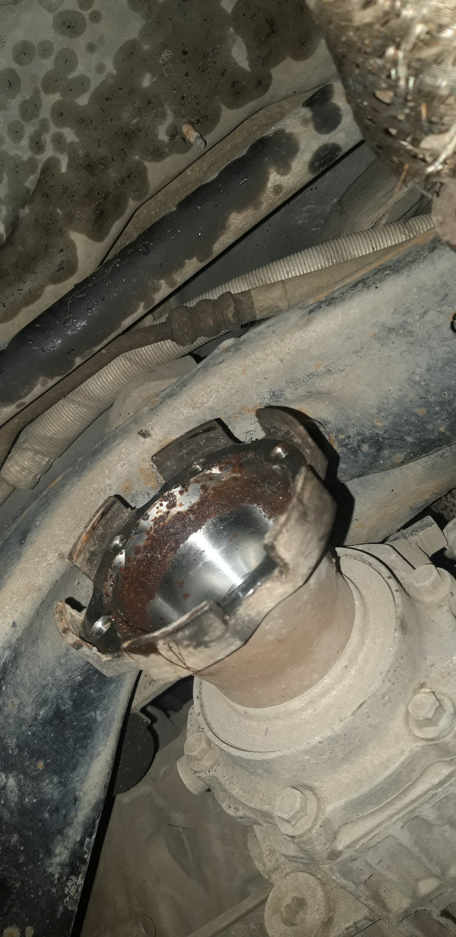 Пыльник ШРУС карданного вала — Chevrolet Captiva (1G), 2,4 л, 2013 года ...