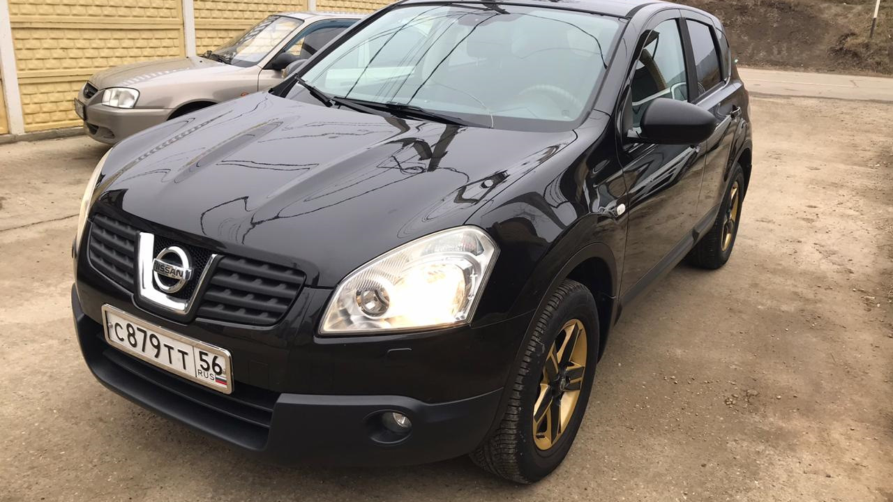 Nissan Qashqai (1G) 1.6 бензиновый 2008 | Чёрный 1.6 механика на DRIVE2