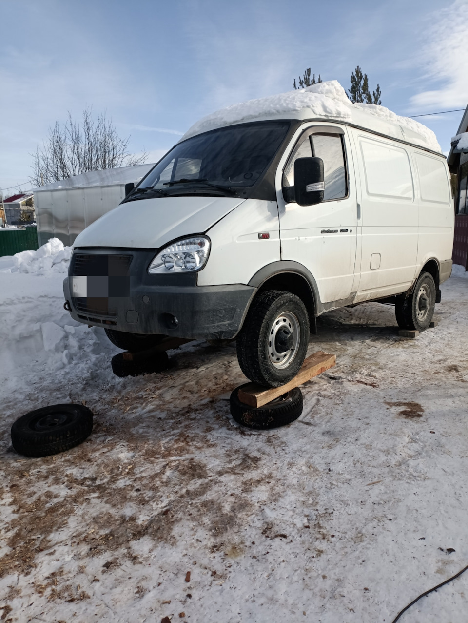 Часть первая. КПП соболь 135 т.км зашумела на 5 ой. — ГАЗ Соболь 4х4, 2 ...