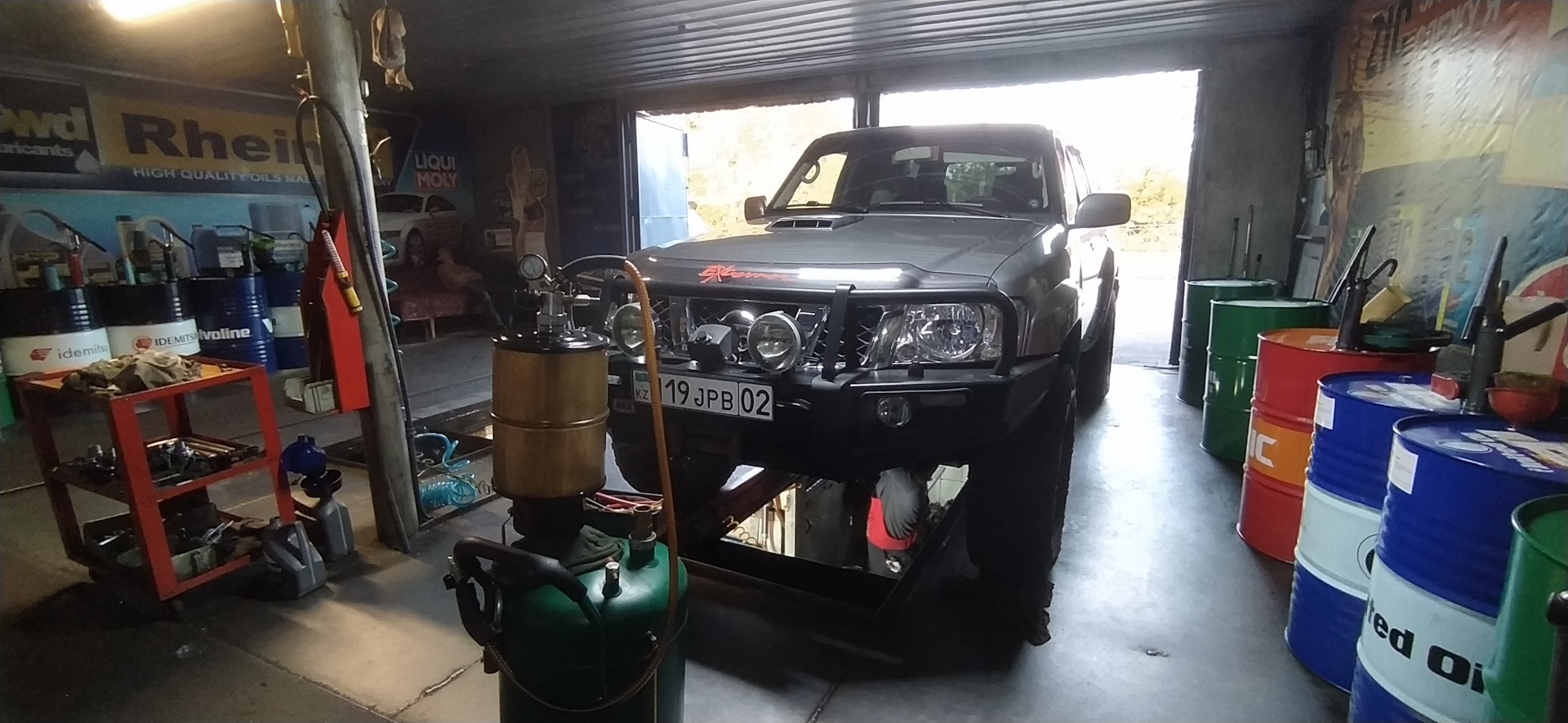 Доработка калитки, регулировка люфта рулевого редуктора, подготовка к ...