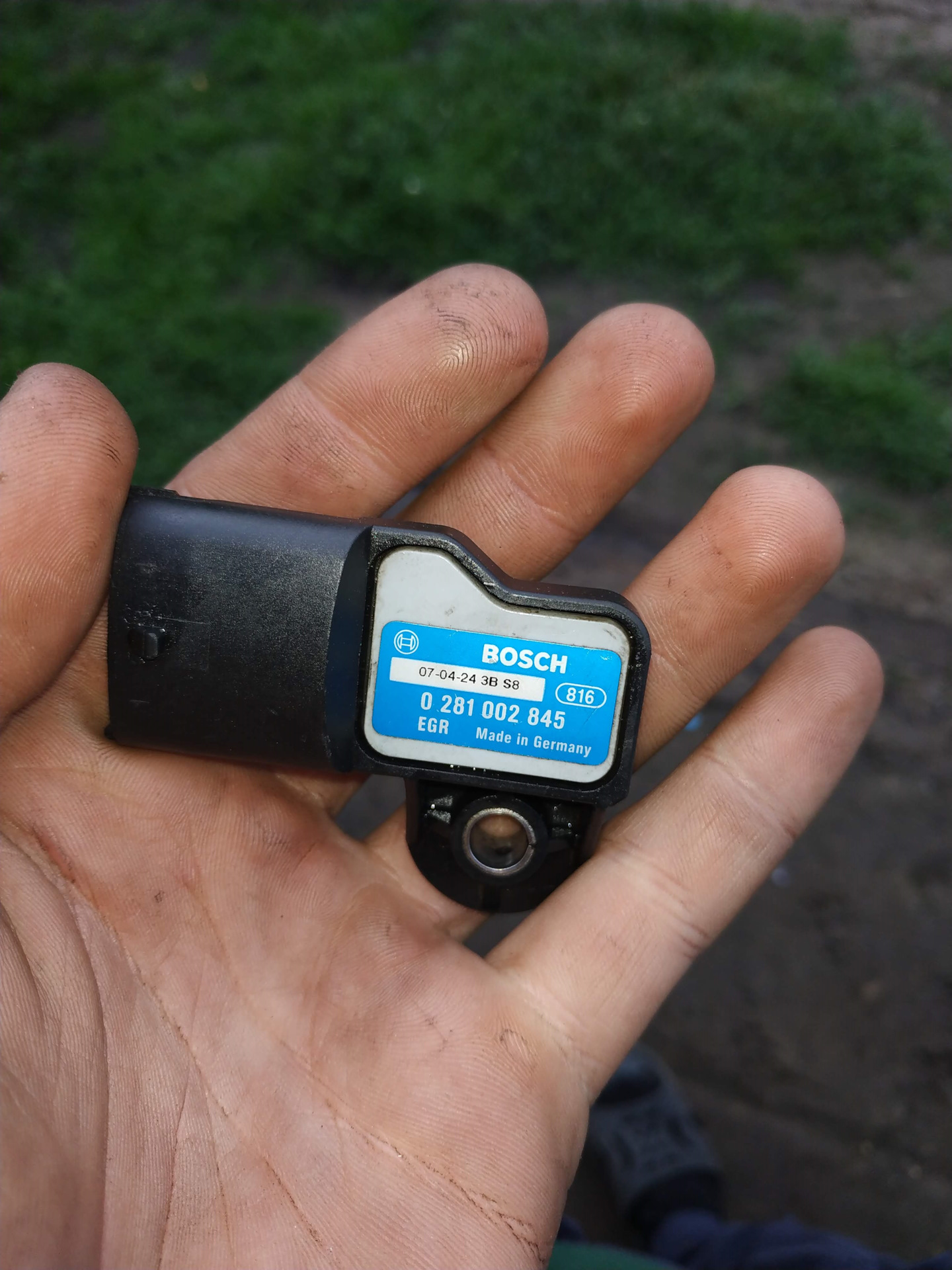 Датчик давления в впускном коллекторе Opel Astra H 1.3 CDTI — Opel ...