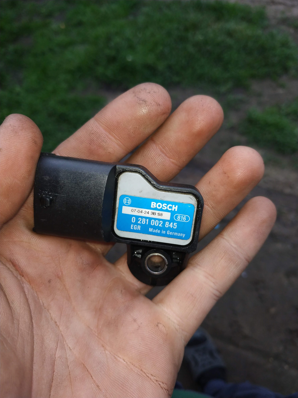 Датчик давления в впускном коллекторе Opel Astra H 1.3 CDTI — Opel ...