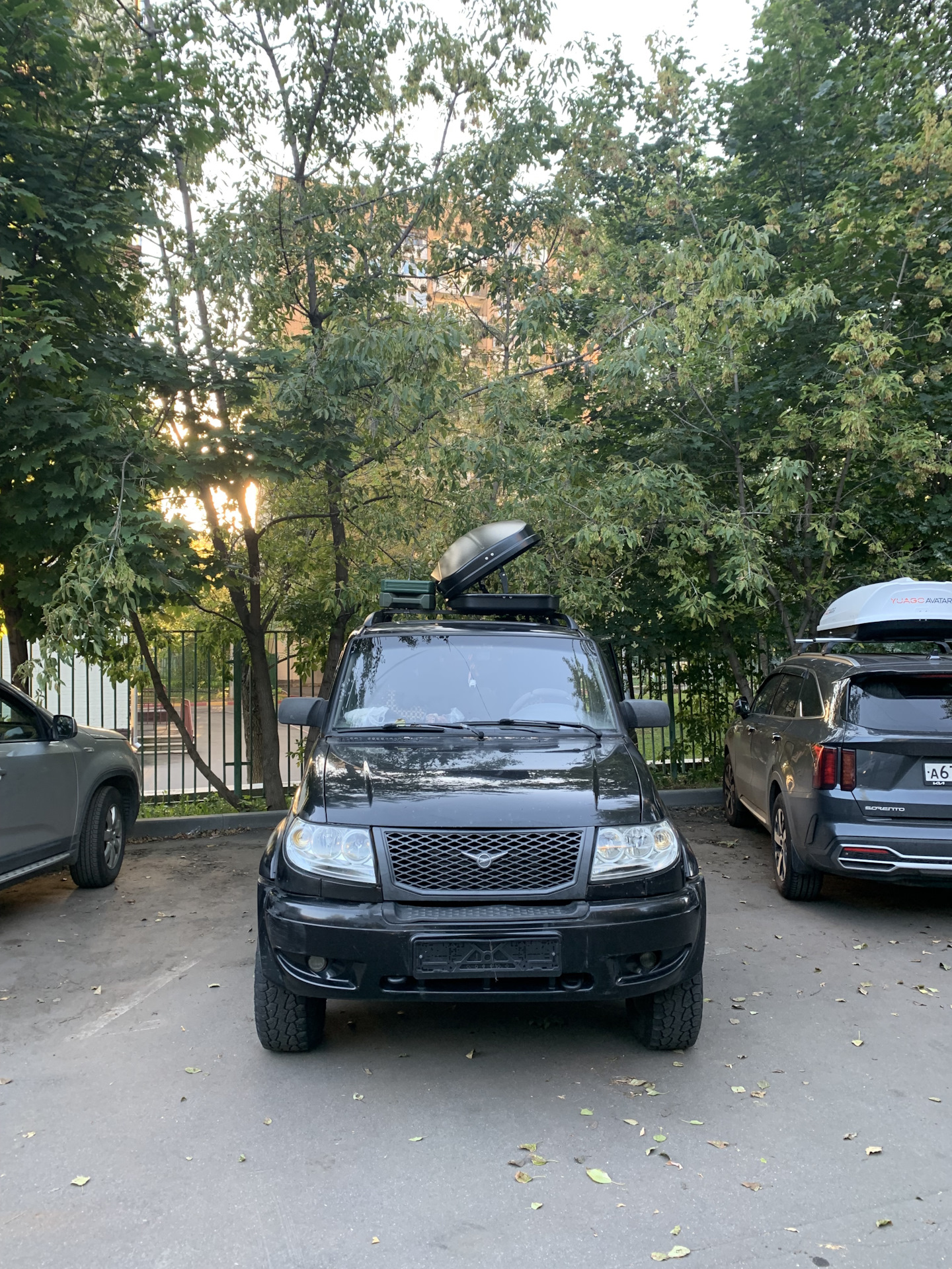 Перекладины с профтрубы крепление экстрим канистр на рейлинги Уаз ...