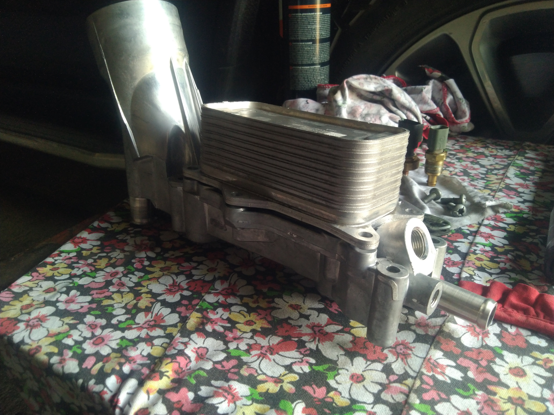 Dorman теплообменник, установка — Jeep Grand Cherokee (WK2), 3 л, 2016 ...