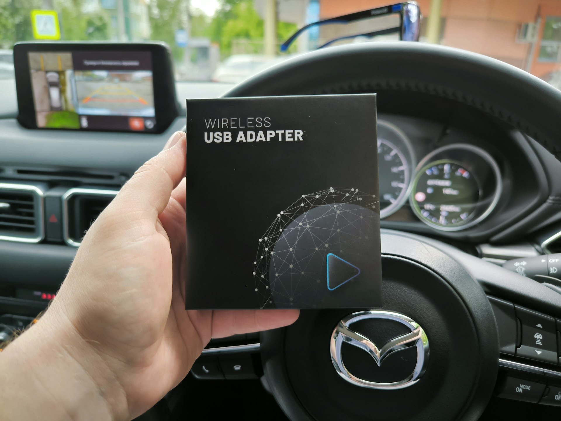 34. БЕСПРОВОДНОЙ ANDROID AUTO MAZDA CX-5 2G. АДАПТЕР OTTOMOTION 5.0 — Mazda  CX-5 (2G), 2,5 л, 2020 года | аксессуары | DRIVE2