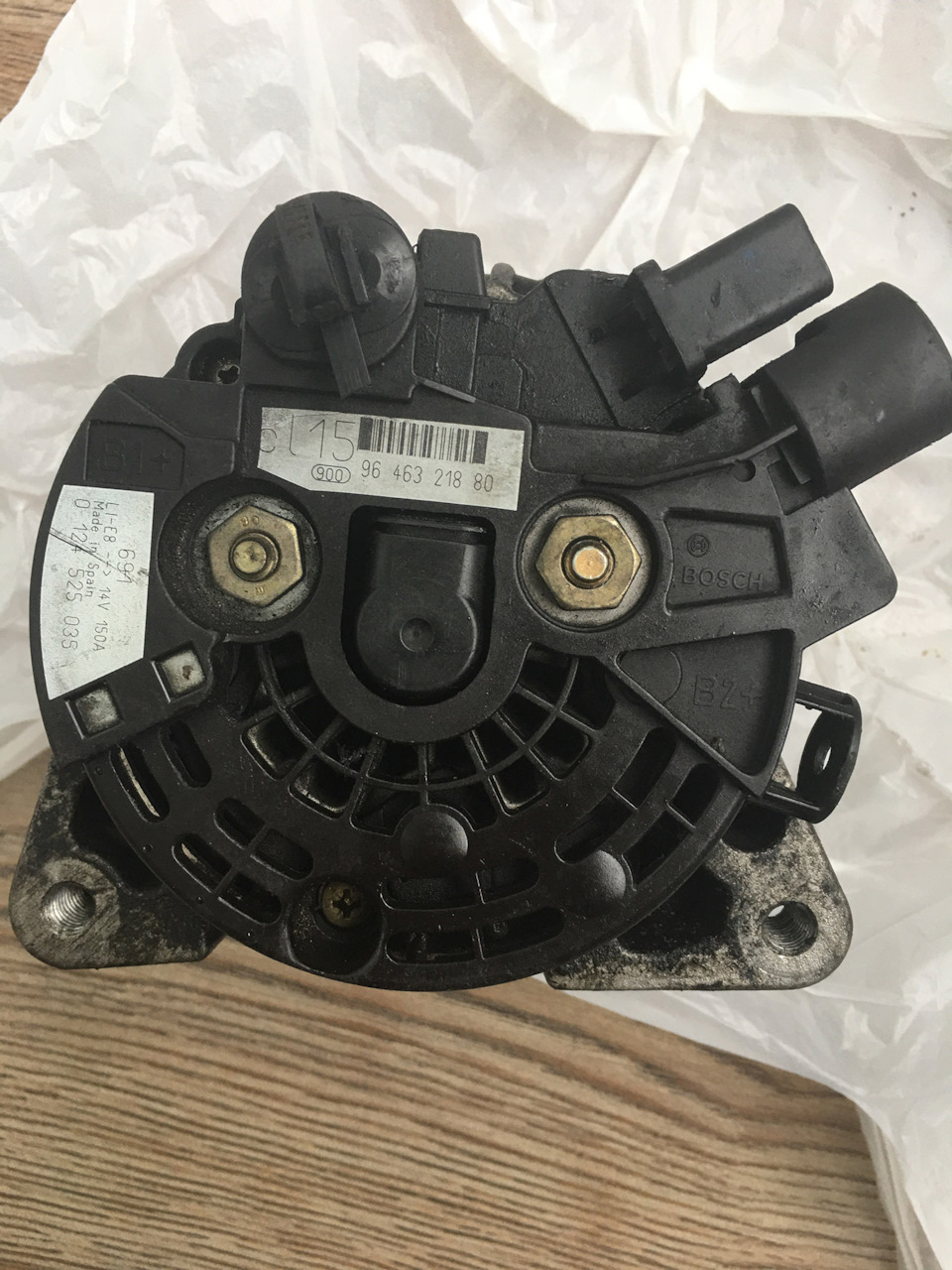 9646321880 Механизм свободного хода генератора FIAT ALFA LANCIA ...