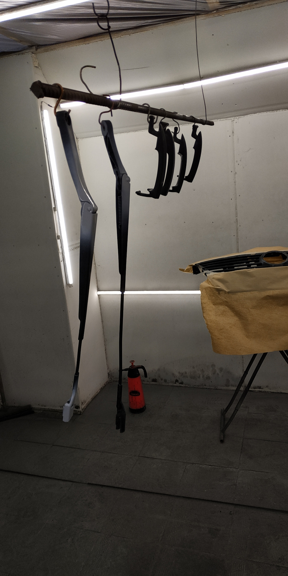 Окраска капота и докрашиваю мелочи. Полный облив часть 4 — Volkswagen ...